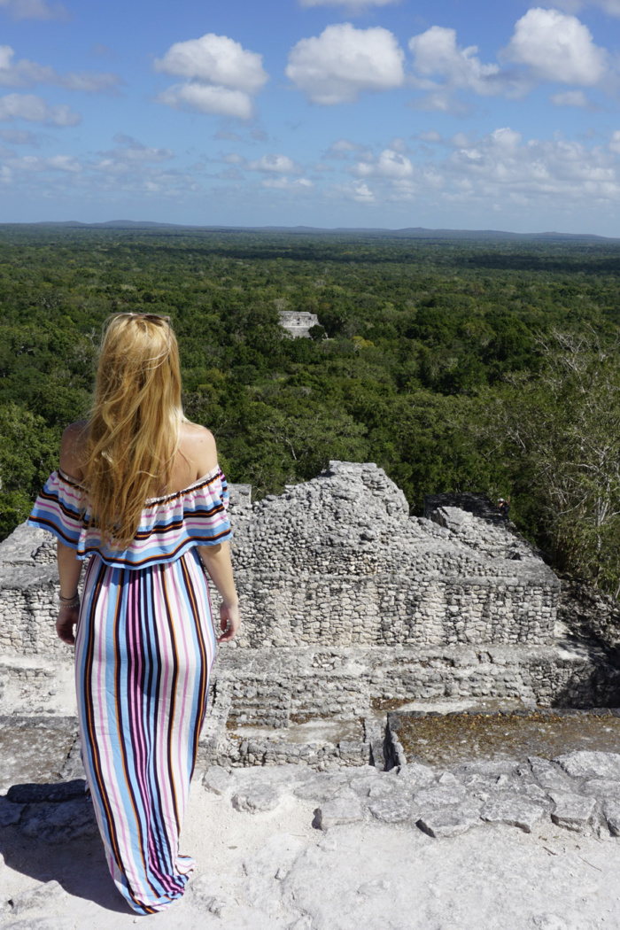 Abenteuer in Mexiko! Maya Ruinen im Dschungel von Calakmul erklimmen