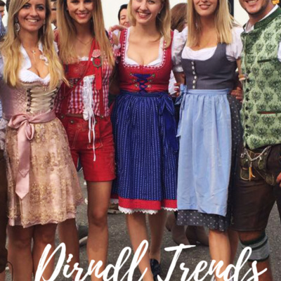 Die schönsten Dirndl Trends für das Oktoberfest 2018! Looks & Outfits